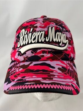 Robin Ruth Pink Camouflage Riviera Maya Baseball Cap